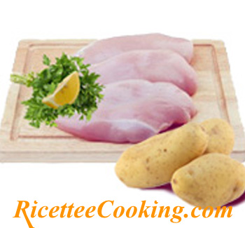 Straccetti di pollo con patate alla paprika